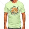 Men's Tiger Printed Vintage T-shirt Sport 100% Cotton Funny Tees for Men Women Sportswear Tops