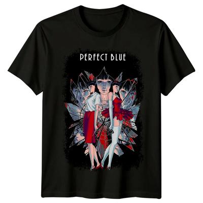 Perfect Blue (1998) Movie Poster Inspired T-Shirt Retro 80s Tee