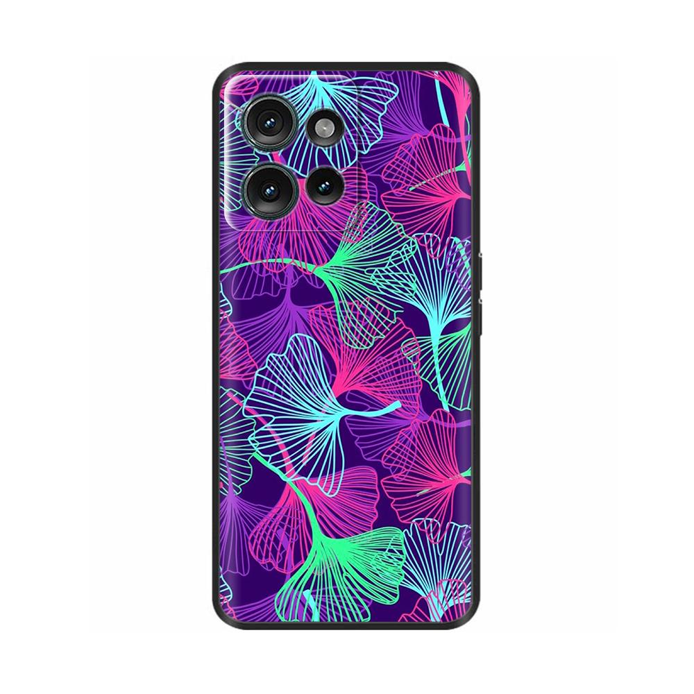 Black Case For Motorola MOTO Edge 50 5g Back Cover Phone Case For MOTO Edge 50 Edge50 Soft Silicone Bumper Shockproof Para Coque
