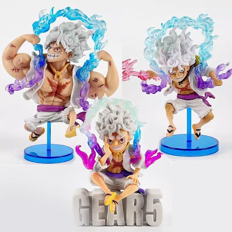 One Piece Fourth Gear Nika Fruit Luffy Figure - Sun God Muscle Form Toy Ornament