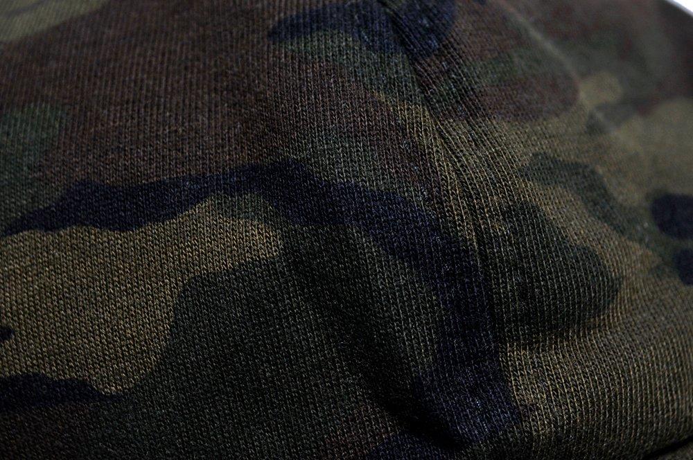 Large Size Camo Pattern Casquette [Big Watch] Hat, Green/Camo, CAS-19, Men's
