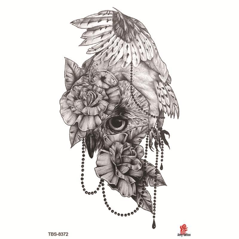 Set mic de tatuaje autocolante totem și simbol impermeabile pentru antebraț