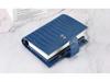 Portable Crocodile Pattern Leather Notebook with Card & Cash Slots