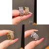 Womens Elegant Zirconia Jewelry With Gold Or Silver Finish For Party Wear