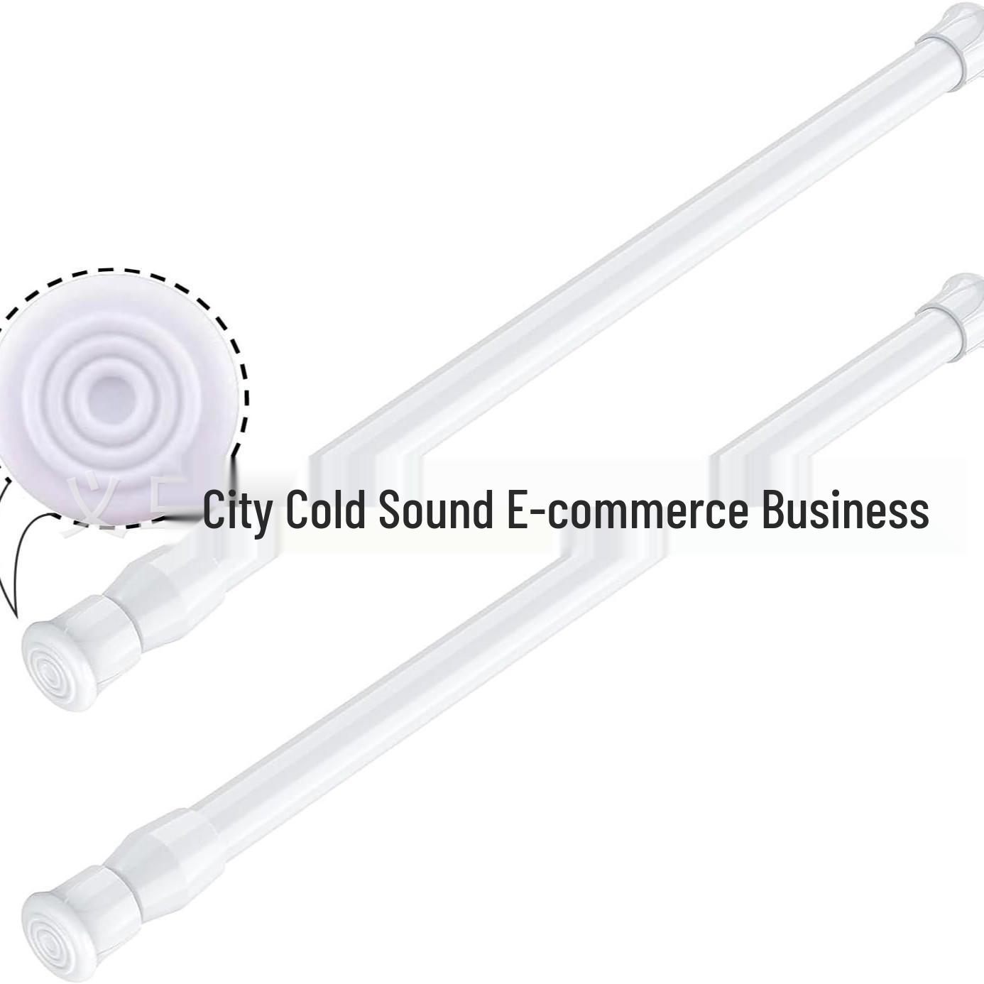 

Телескопический стержень для шторки для душа из высокоуглеродистой стали, установка без сверления, покрытие белой запеченной краской 30-50cm thin rod (diameter 1.3cm) белый