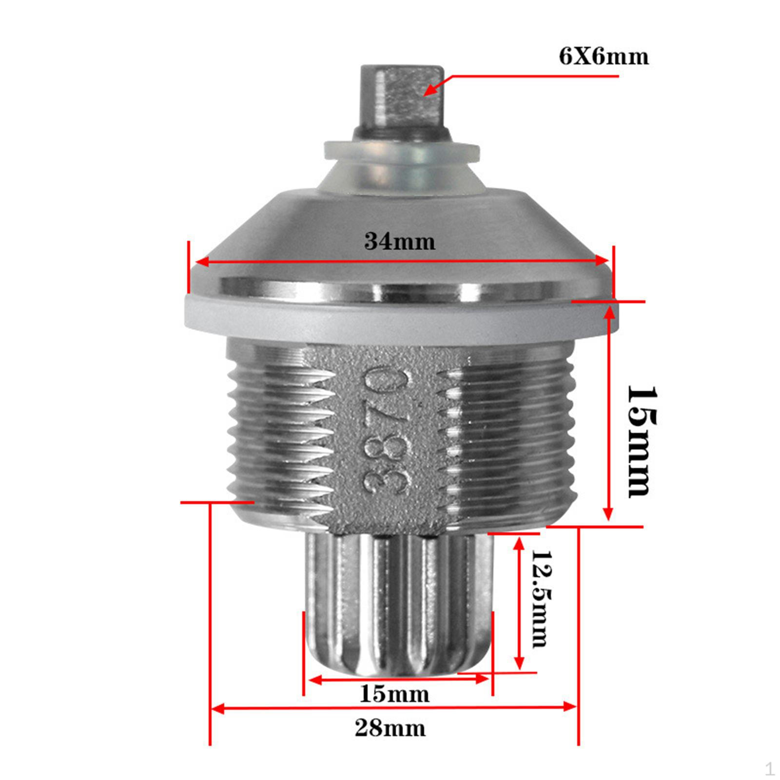

3870 Blender Knife Head Smoothie Machine Spare Part Professional Accessory, 12 Square Hole 6mm