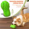 Giocattolo da Masticare per Cani a Forma di Cavolo Resistente ai Morsi Squeaky per Masticatori Aggressivi Giocattolo Interattivo Vegetale Cani Piccoli Medi Grandi Giocattolo per la Dentizione Pulizia