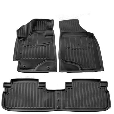 Rugs 3D (4 Things) for Toyota Highlander 2008-2013