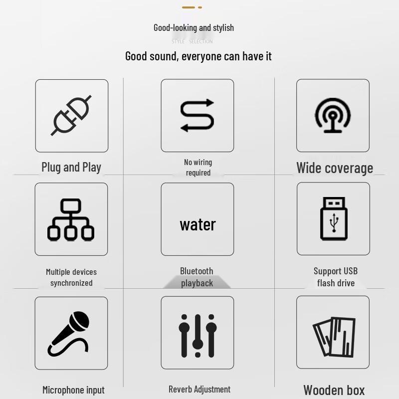 QIASHENG 6.5-inch Conference Room Audio Set