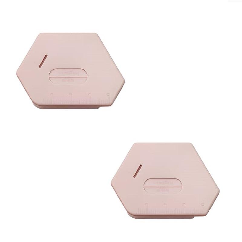 1/2/3 STÜCK Magnetische Nahtführung Nähmaschinenzubehör Rutschfeste Griff-Führung Magnete Positionierungswerkzeug Multifunktionslineal Saumformer