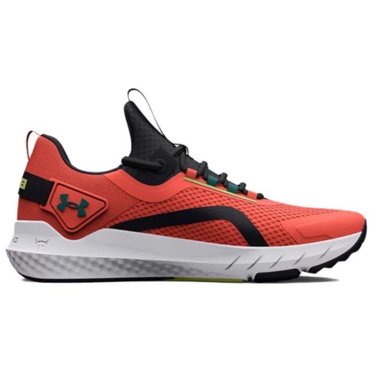 Under Armour Project Rock BSR 3 After Burn Black Men Sneakers Red 3026462-800