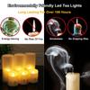 Flameless Flickering LED Candles with Lampshade Battery Operated Pillar Electronic Candles for Christmas Wedding Birthday Decor