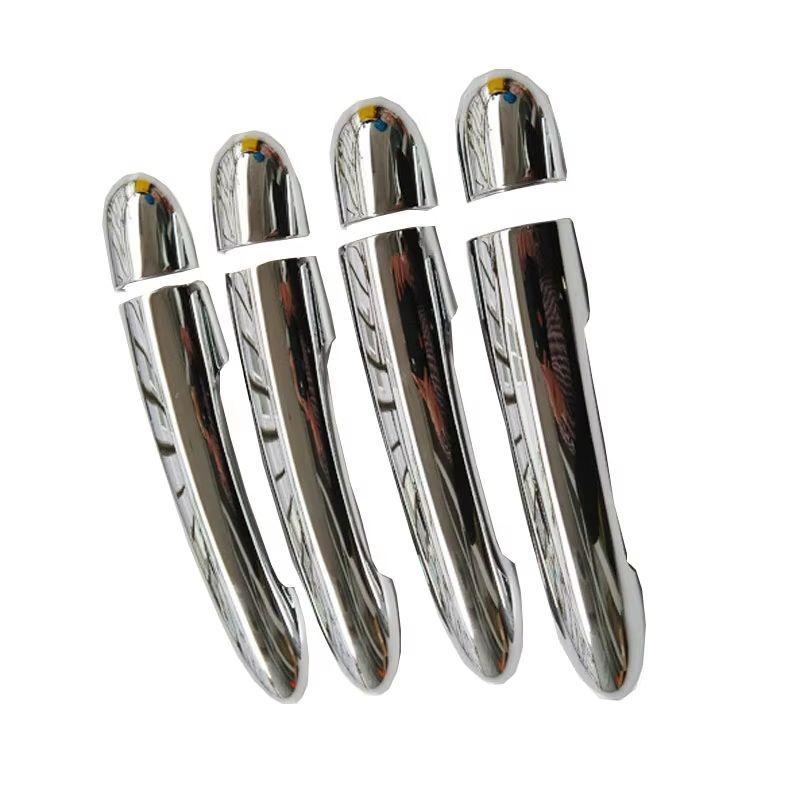 ABS Chrom Türgriff Griffabdeckung Zierleiste für Nissan Primera P12 2002- 2006 Auto Styling Aufkleber Auto Zubehör & Teile 8 Stück