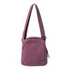 Autumn and winter versatile nylon cloth shell bag women's and women's travel backpack casual zipper messenger bag