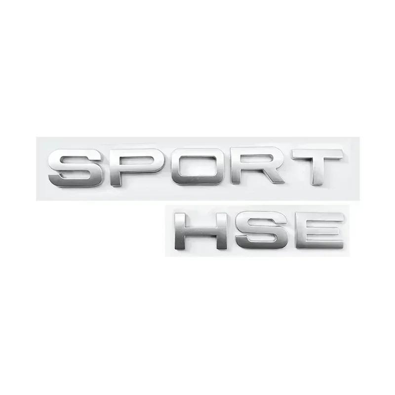 For Land Rover Discovery Defender Sport Evoque HSE 3D ABS Range Rover Car Bonnet Letters Logo Badge Emblem Sticker Accessories