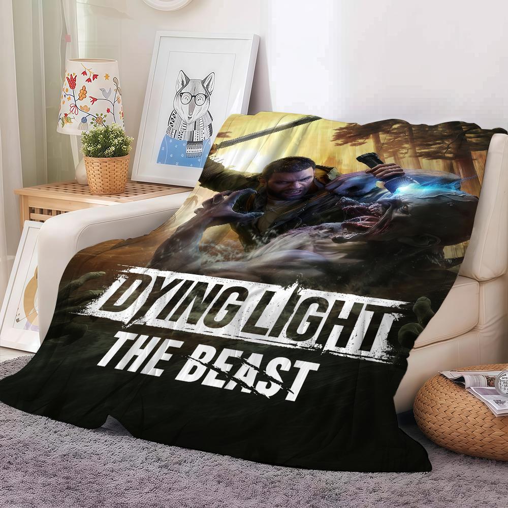 Game D Dying L Light The B Beast Blanket For Sofa Office Bed Plane Travel Sleep Read Relax Camping Soft And Warm