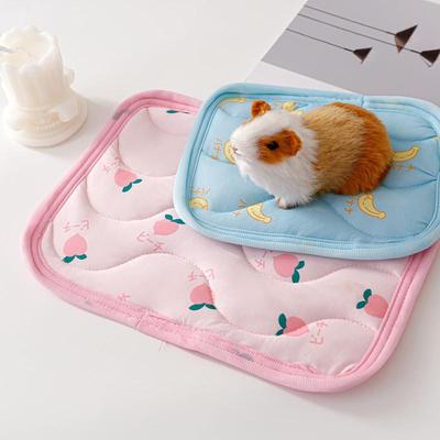 Cooling Summer Ice Silk Pet Nest Mat for Small Pets: Hamsters, Hedgehogs, Chinchillas & Rabbits