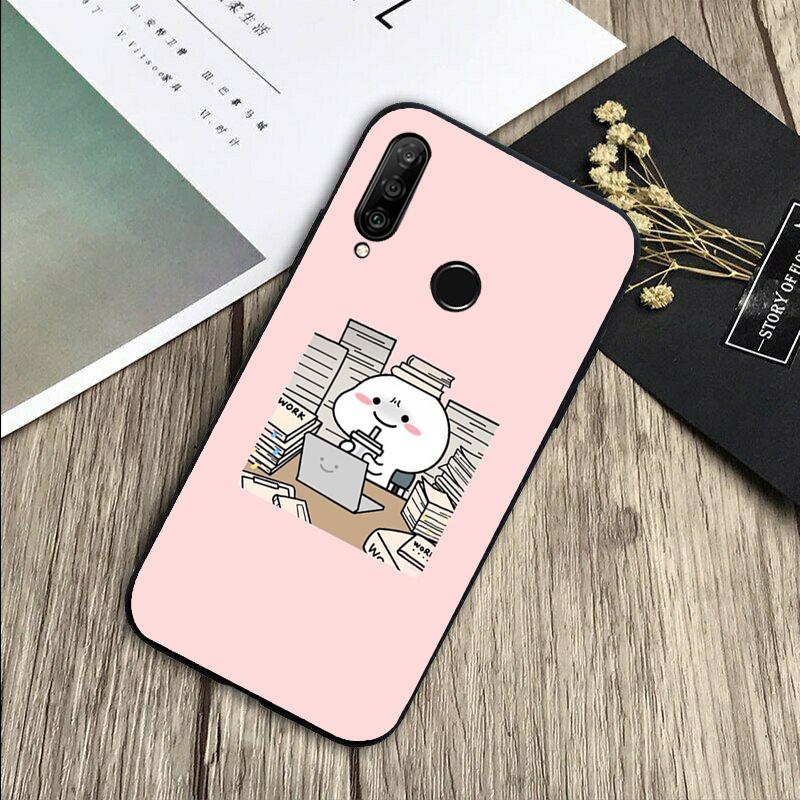 Cute Cartoon Pentols For Huawei Nova 5T 9 10 SE 7i 8i 11i 12i Y73 Y90 Y70 Y72 Y61 Y91 P60 Pro P40 P30 Lite Case