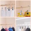 Stainless Steel Rotating Drying Clip Multi-Purpose Windproof Hook for Clothes, Hats Pants