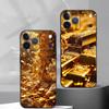 Money Gold A-Art Phone Case Silicone Soft For IPhone 17 16 15 14 13 12 11 X XR Plus Pro Max Plus