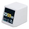 WiFi Clock for Desk Decor, Digital Clock, Wther, Stock Ticker, Photo Slideshow, Multifunctional Touch Manipulation Wther Thermometer, Sy Control