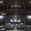 14Pcs LED Interior Map Dome Reading Door Number Plate Bulbs Light Kit For Isuzu Trooper  II 1992- 2002 2003 2004 Car Accessories