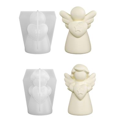 Wiederverwendbare Silikonform Engelsflügel für Duftdiffusor-Basteln Heimdekoration Handgemachtes Geschenk Kunstkreation