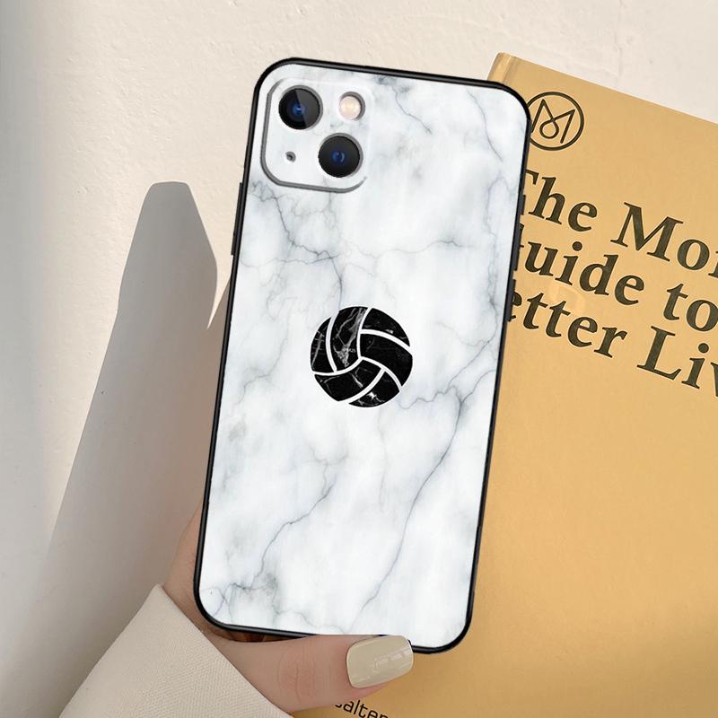 Volleyball Sport Phone Case For iPhone 17 16 15 14 11 12 13 Pro Max mini XR 16e 15 16 Plus 17 Air Full Cover