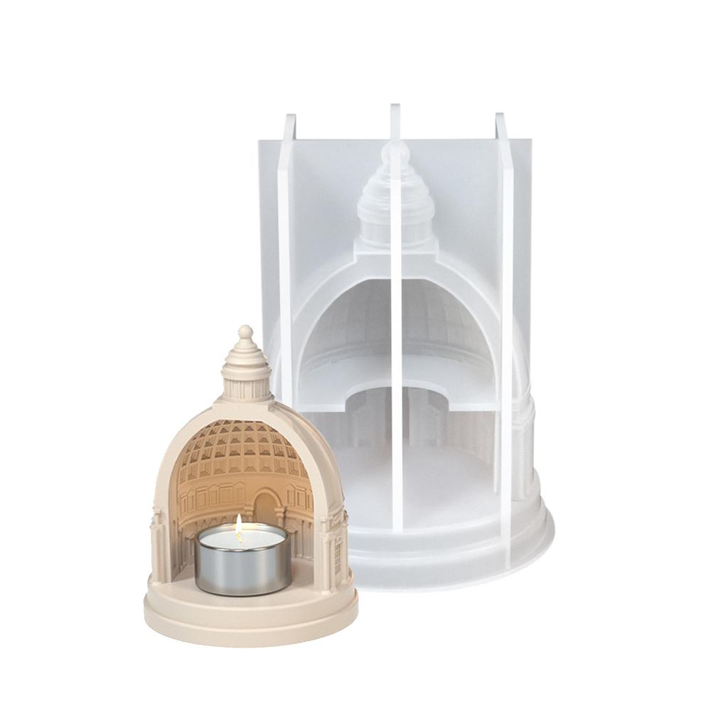 Multiple Size Castles Sturdy Silicone Mould Set Portable Accessory for Craft Supplies Candle Making Plaster Crafting