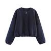 Foreign Trade Autumn and Winter New Women's Clothing European and American Style Fashion Versatile Soft Pilot Long-sleeved Jacket