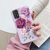 Soft Case For Samsung Galaxy A73 5G Phone Cover Cute Flowers Butterfly Fundas TPU Coque For Samsung A73 A 73 5G Bumper Cases
