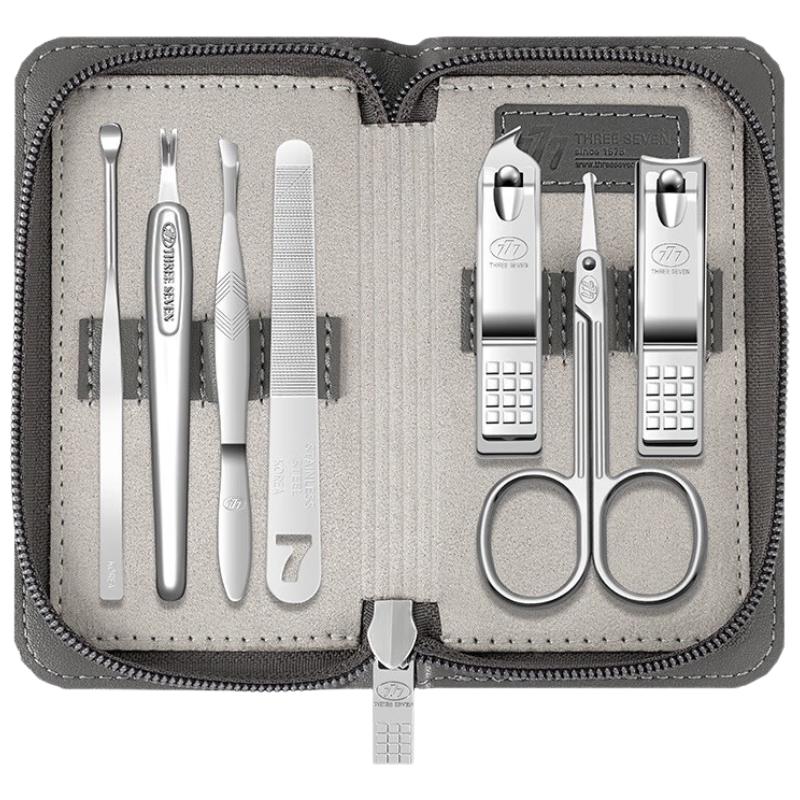 777 (THREE SEVEN) Professional 7-Piece Manicure Set