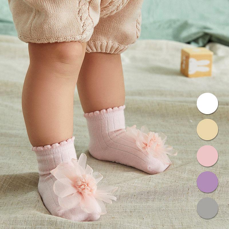 Cheap Baby Socks For Girl Cotton White Antislip Socks For Newborn