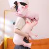 Realistic Pig Hug Pillow Plush Toy - Creative Sand Sculpture Sow Doll Gift for Friends