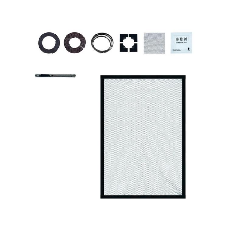

DIY Magnetic Mesh Tanks Guard Netting for Fish Pet Includes 5pcs Mounting Clip Screen Net S