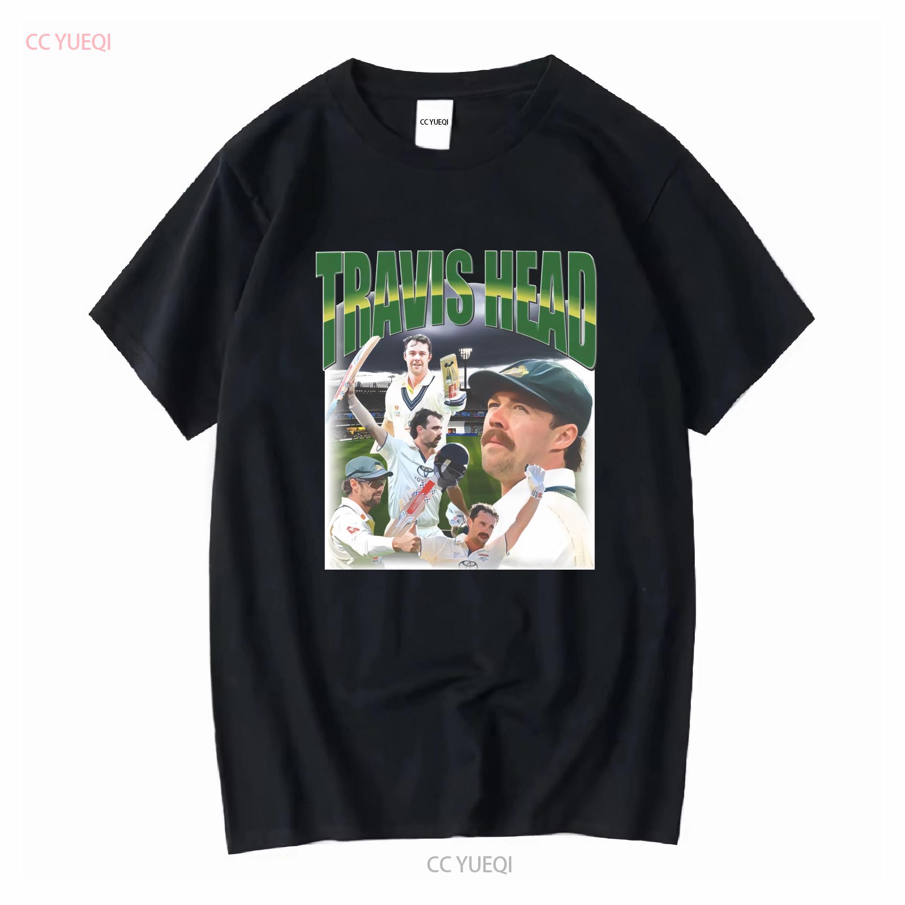 

Travis Head Australian Cricket T Shirt long or short sleeves vintage Washed Comfortable Stretched Soft Casual Versatile 4XL
