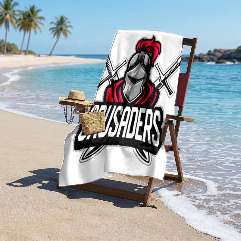 Crusader Fashion Beach Towel: Ideal for Summer Adventures Soft, absorbent and quick drying suitable for swimming and bathing