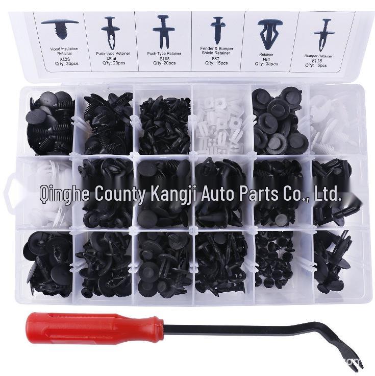 

415-Piece Snap-in Fasteners Set - Universal Nylon Clips for Cars Market 415pcs