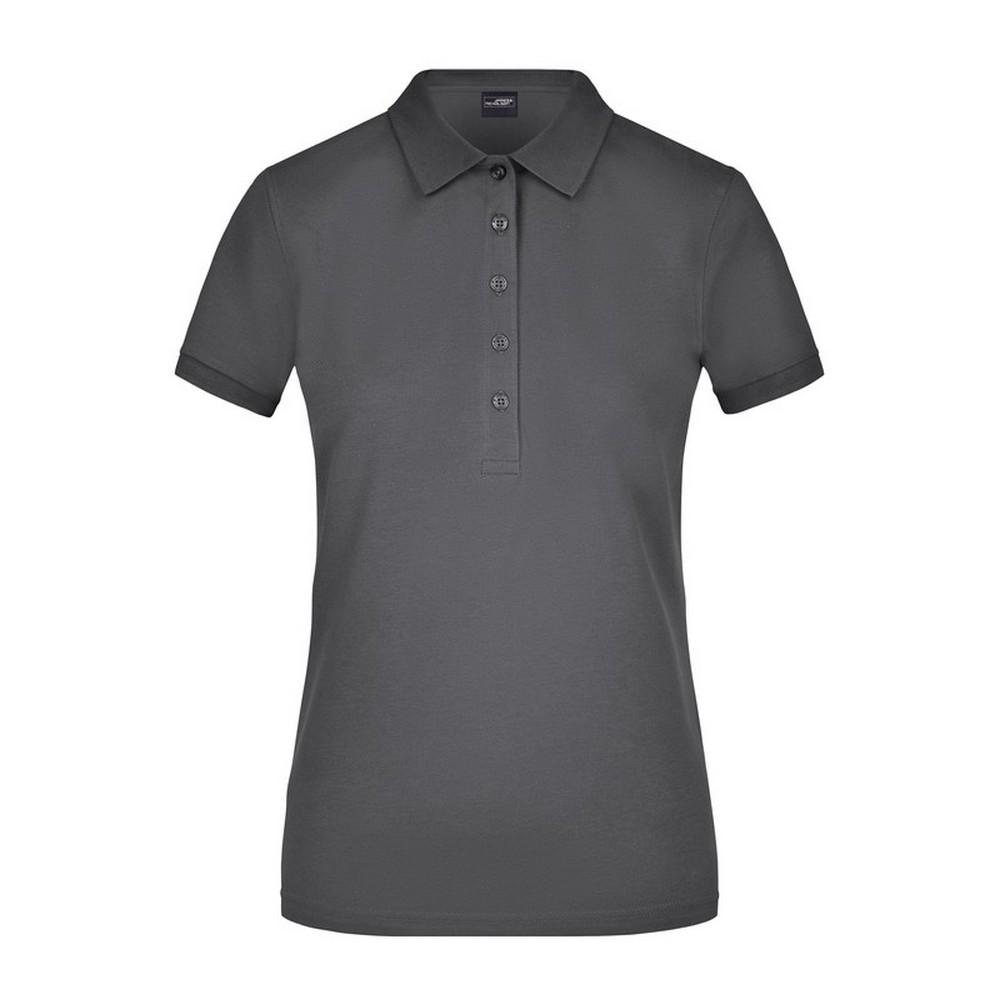 James and Nicholson Womens/Ladies Pique Elasticated Polo Shirt
