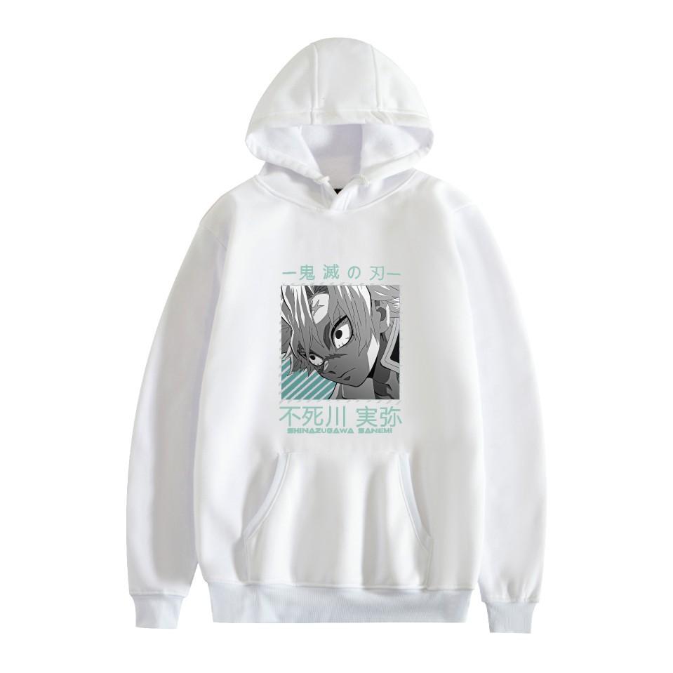 Demon Slayer Mens Casual Hoodie Sweatshirt CARTOON Hoodie Pullover Unisex Oversized Sweatshirt