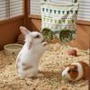 Hay Bag Hanging Pouch Feeder Holder Feeding Dispenser Container For Rabbit Guinea Pig Small Pet Animals Feeder Bag