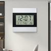 Simple Aluminum Clock Large Screen Electronic Clock Digital Clock Multifunctional Silent Electronic Temperature Alarm Clock