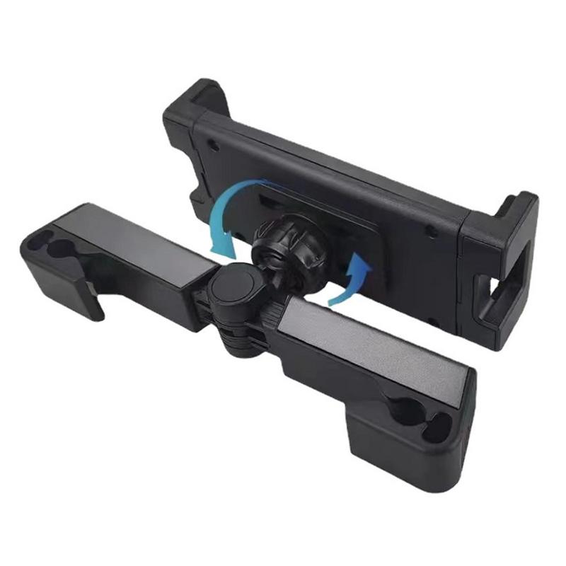 360 Degree Rotatable Car Tablet Holder Car Rear Seat Headrest Mobile Phone Holder Back Seats Tablet Mount Stand Auto Interior