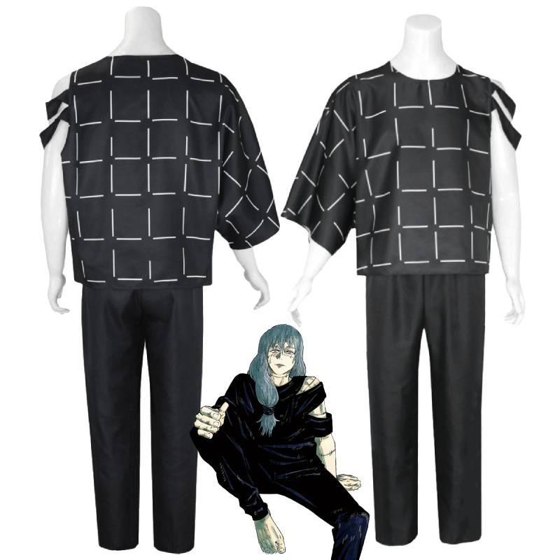 Kaisen Jujutsu Mahito Cosplay Costume Suit Anime Events Party Outfit Halloween