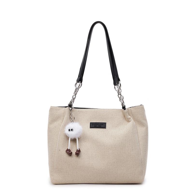 

Women s Large Capacity Casual Tote Bag - Fashionable Student & Commute Shoulder Bag Without Pendant