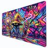 Mysterious Wizard MTG&TCG Tabletop Game Mat Magic Party Playmat Durable Rubber for Games 35X60cm Mouse Pad PC Offices Desk Mats