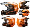 Cross-Border E-Commerce Off-Road Helmet: ATV, Mountain Bike, Downhill & Karting Helmet for Teenagers