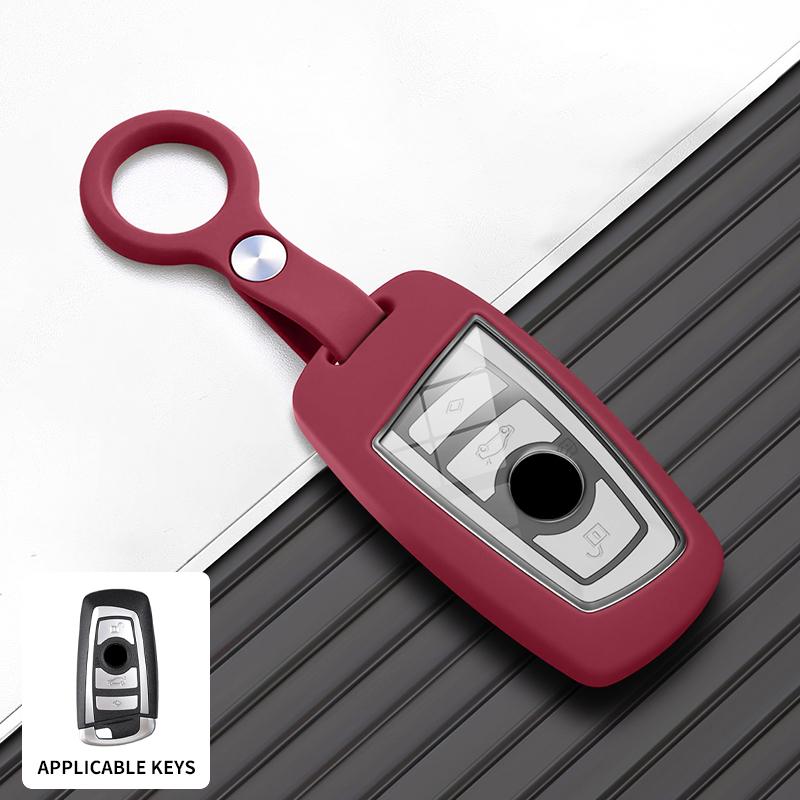 Car Key Case Cover Shell For BMW 1 3 5 7 Series iX1 iX3 i5 X1 X3 X4 X5 F15 X6 X7 F16 F10 F20 F30 F25 M3 M4 G20 G30 G01 Key Shell