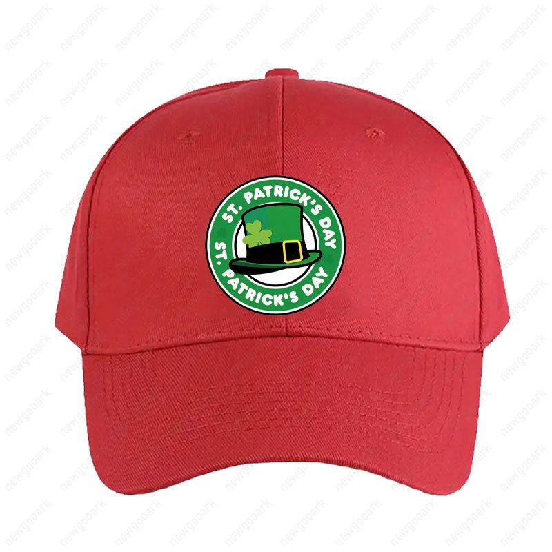 3.17 St Patricks Day Cap Adult Summer Women Unisex Peaked Hat Fashion Casual Adjustable Printed Baseball Caps Trucker Cap