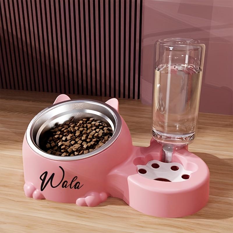 1 Pièce Bol à Riz pour Animal de Compagnie Bol pour Chat Bol pour Chien Anti-renversement Cou Biseauté Protection